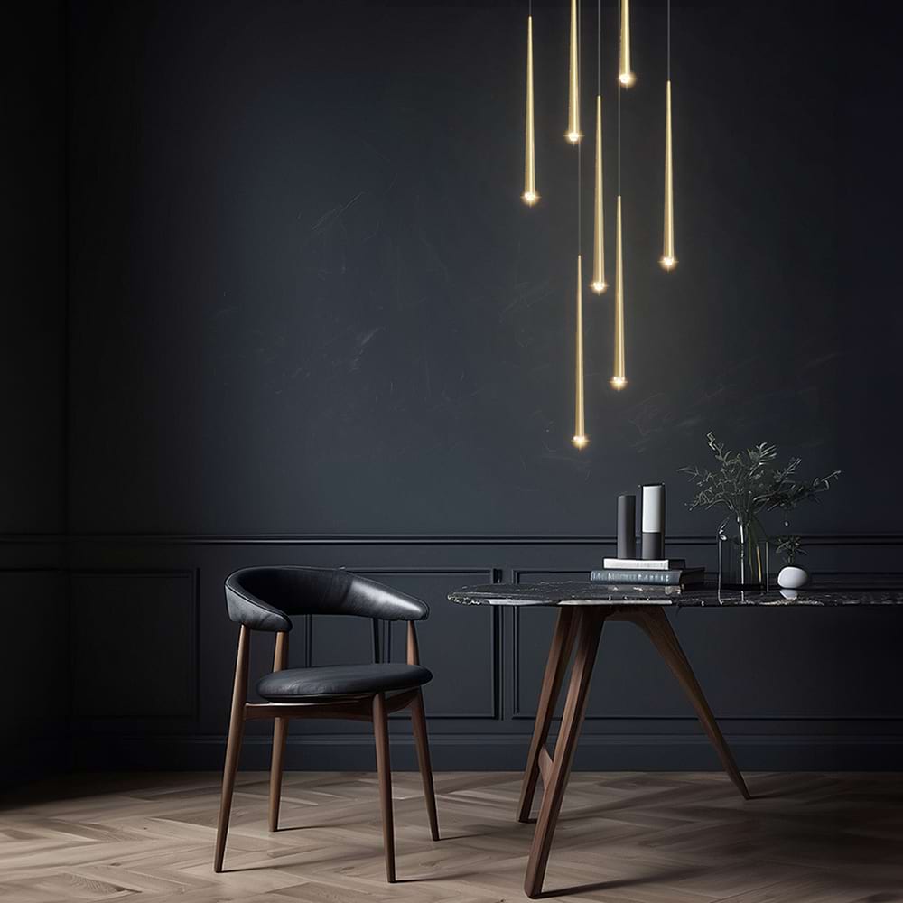Aquitains Modern Round Chandelier - Lightings Menu