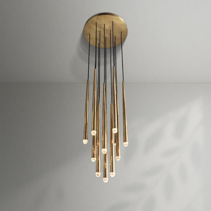 Aquitains Modern Round Chandelier - Lightings Menu