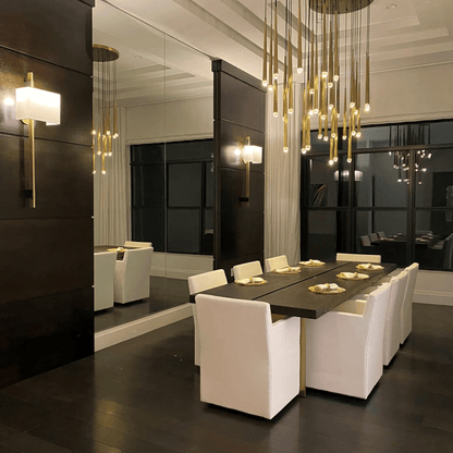Aquitains Modern Round Chandelier - Lightings Menu