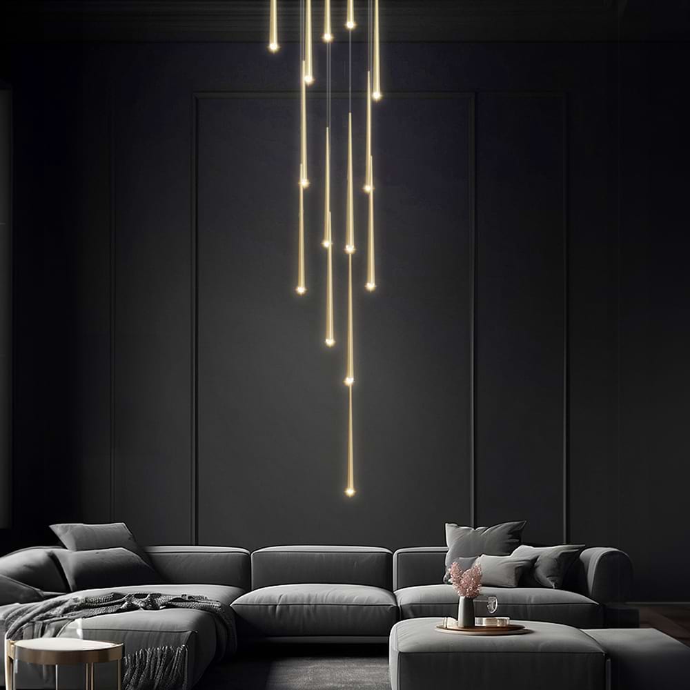 Aquitains Modern Round Chandelier - Lightings Menu