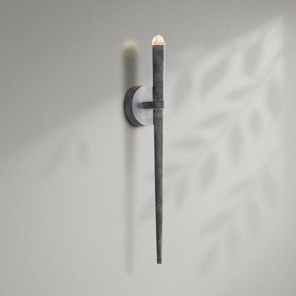 Aquitains Modern Torch Wall Sconce - Lightings Menu