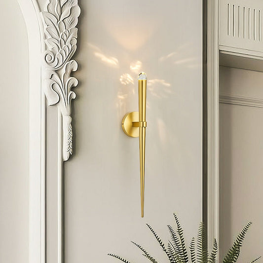 Aquitains Modern Torch Wall Sconce - Lightings Menu
