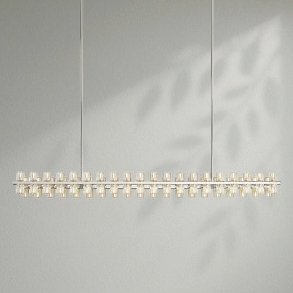 Arcachom Crystal Rectangular Chandelier - Lightings Menu