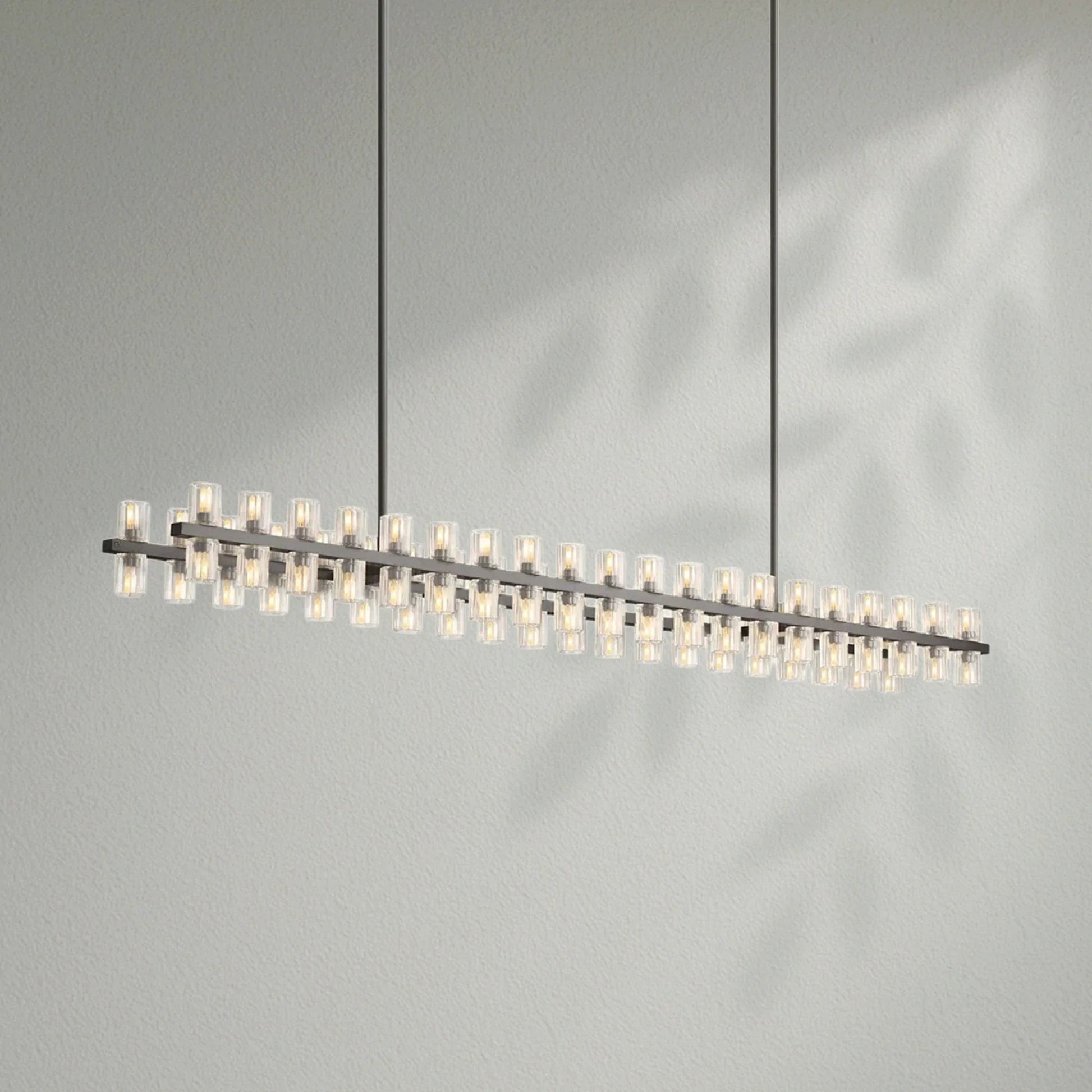 Arcachom Crystal Rectangular Chandelier - Lightings Menu