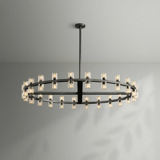 Arcachom Crystal Round Chandelier - Lightings Menu