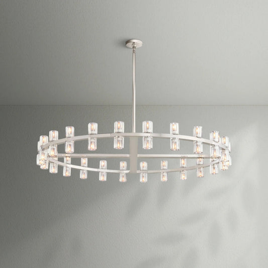 Arcachom Crystal Round Chandelier - Lightings Menu