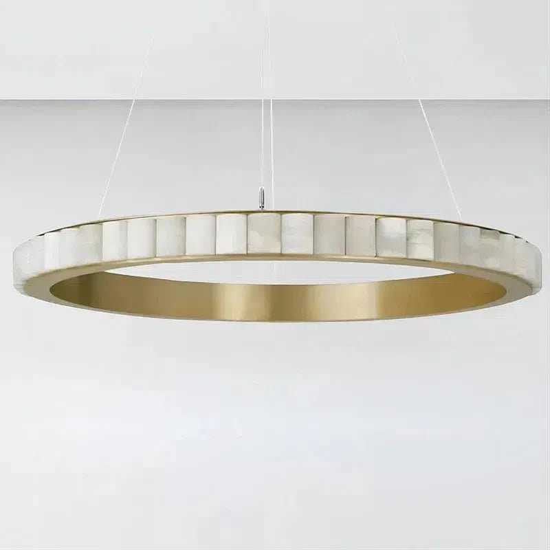 Avalon Halo Modern Chandelier - Lightings Menu
