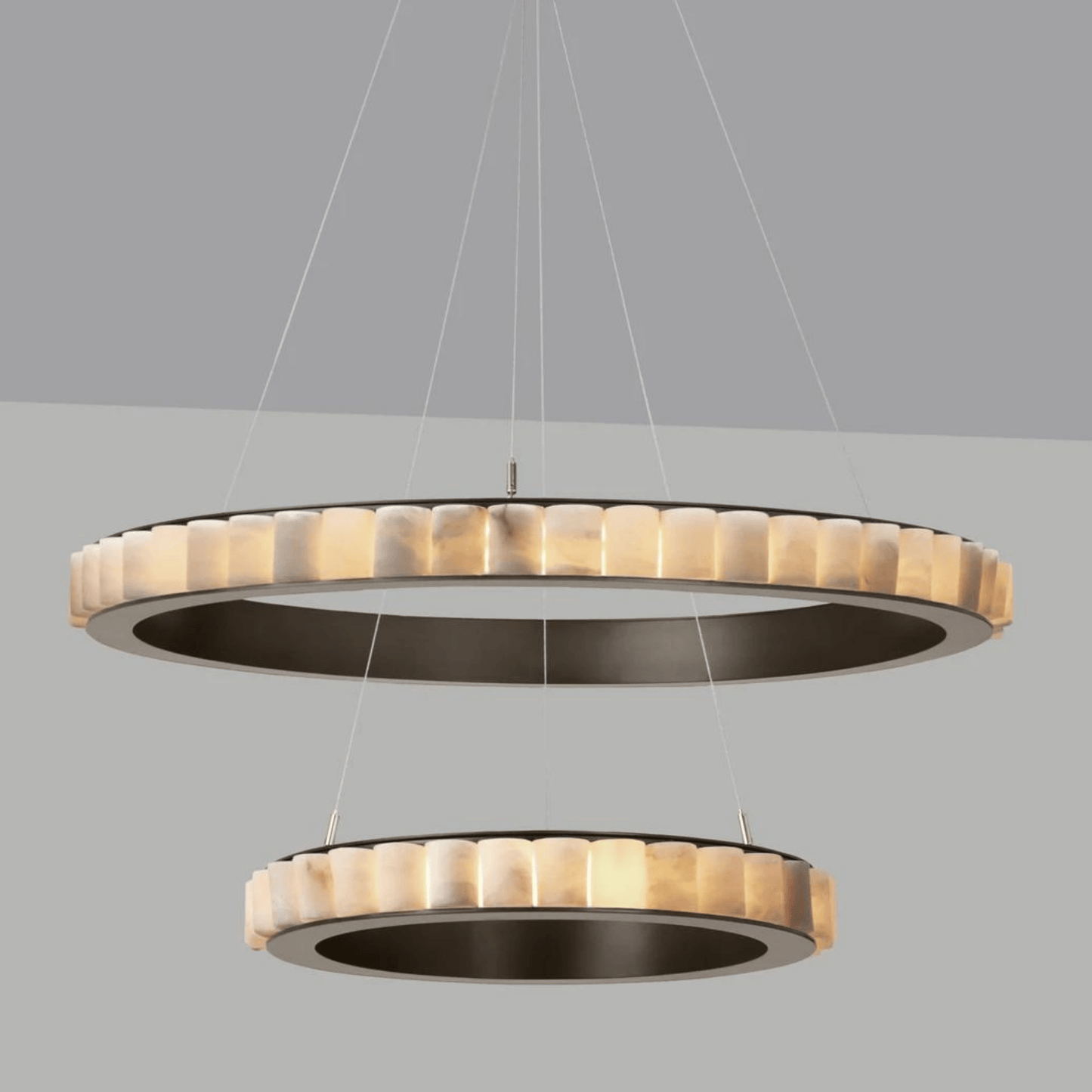 Avalon Halo Modern Chandelier - Lightings Menu