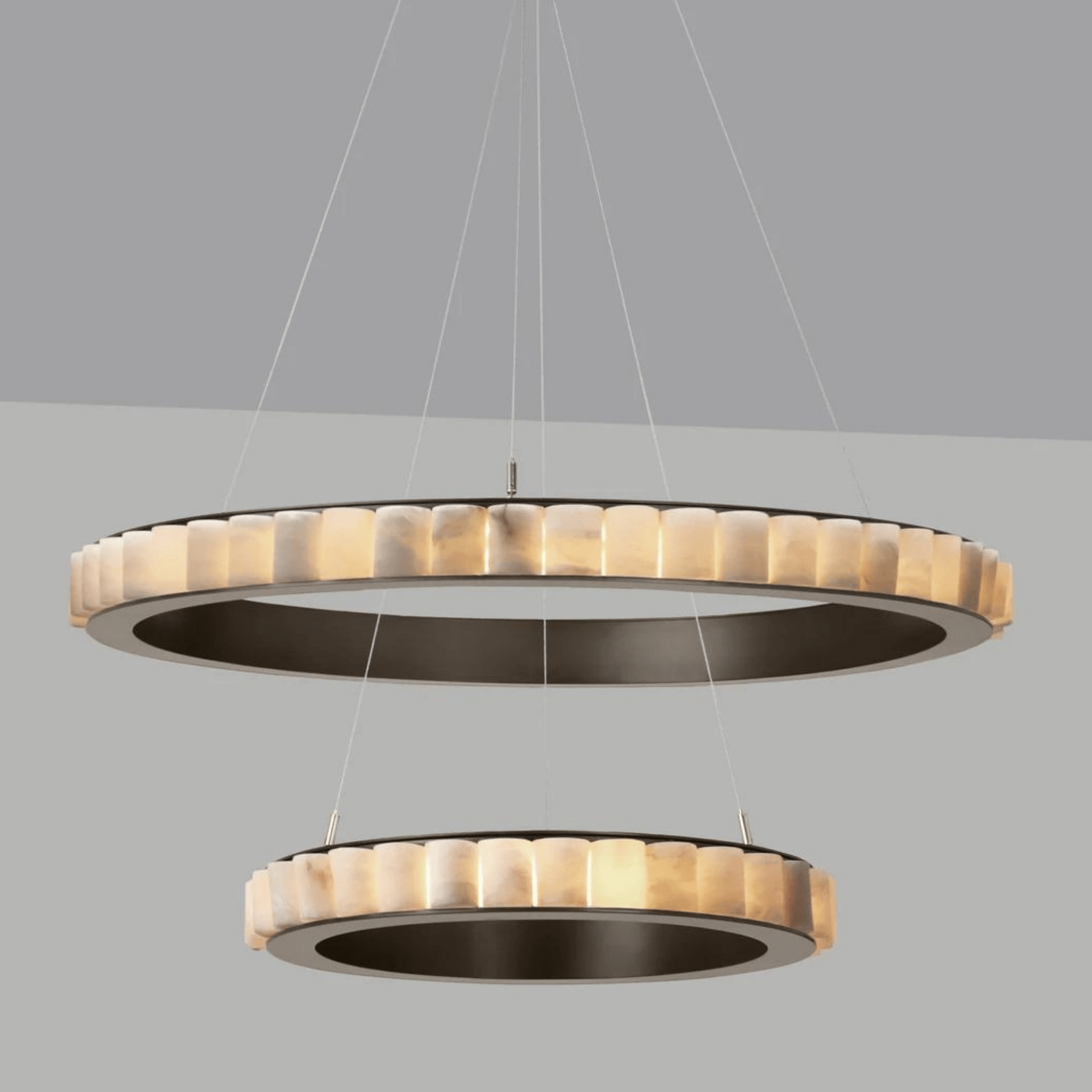 Avalon Halo Modern Chandelier - Lightings Menu