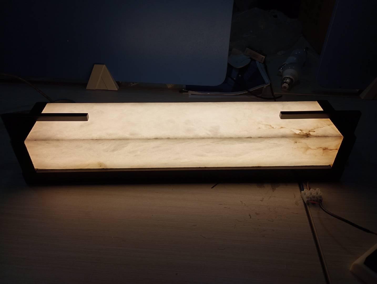 Beckett Alabaster Wall Sconce - Lightings Menu