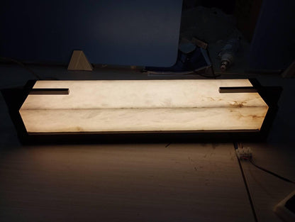 Beckett Alabaster Wall Sconce - Lightings Menu