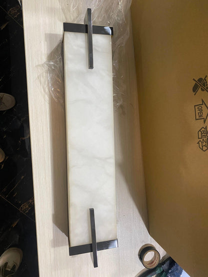 Beckett Alabaster Wall Sconce - Lightings Menu