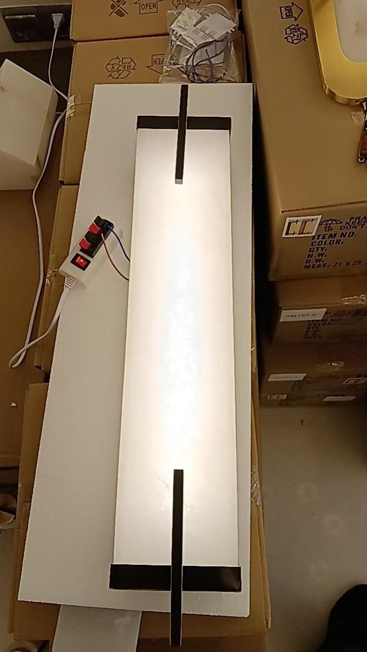 Beckett Alabaster Wall Sconce - Lightings Menu