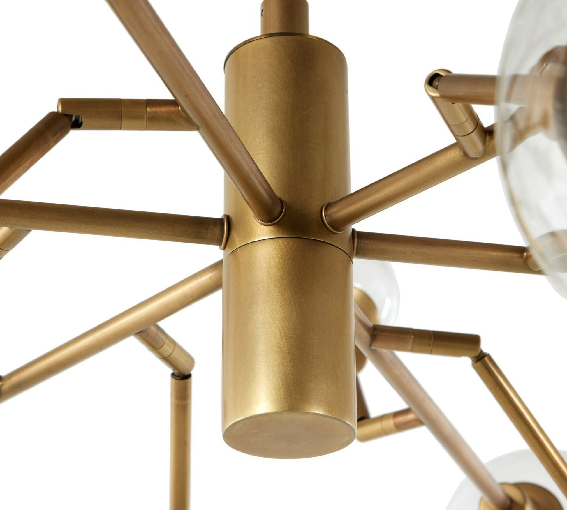 Birchmont Hand - Blown Glass Chandelier 48" - Lightings Menu
