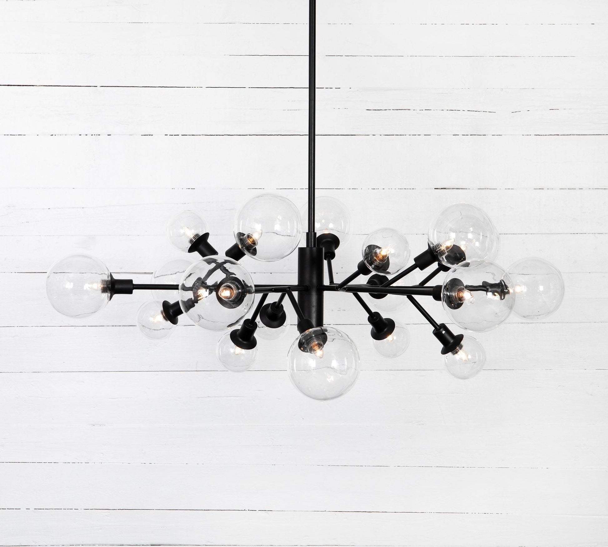 Birchmont Hand - Blown Glass Chandelier 48" - Lightings Menu