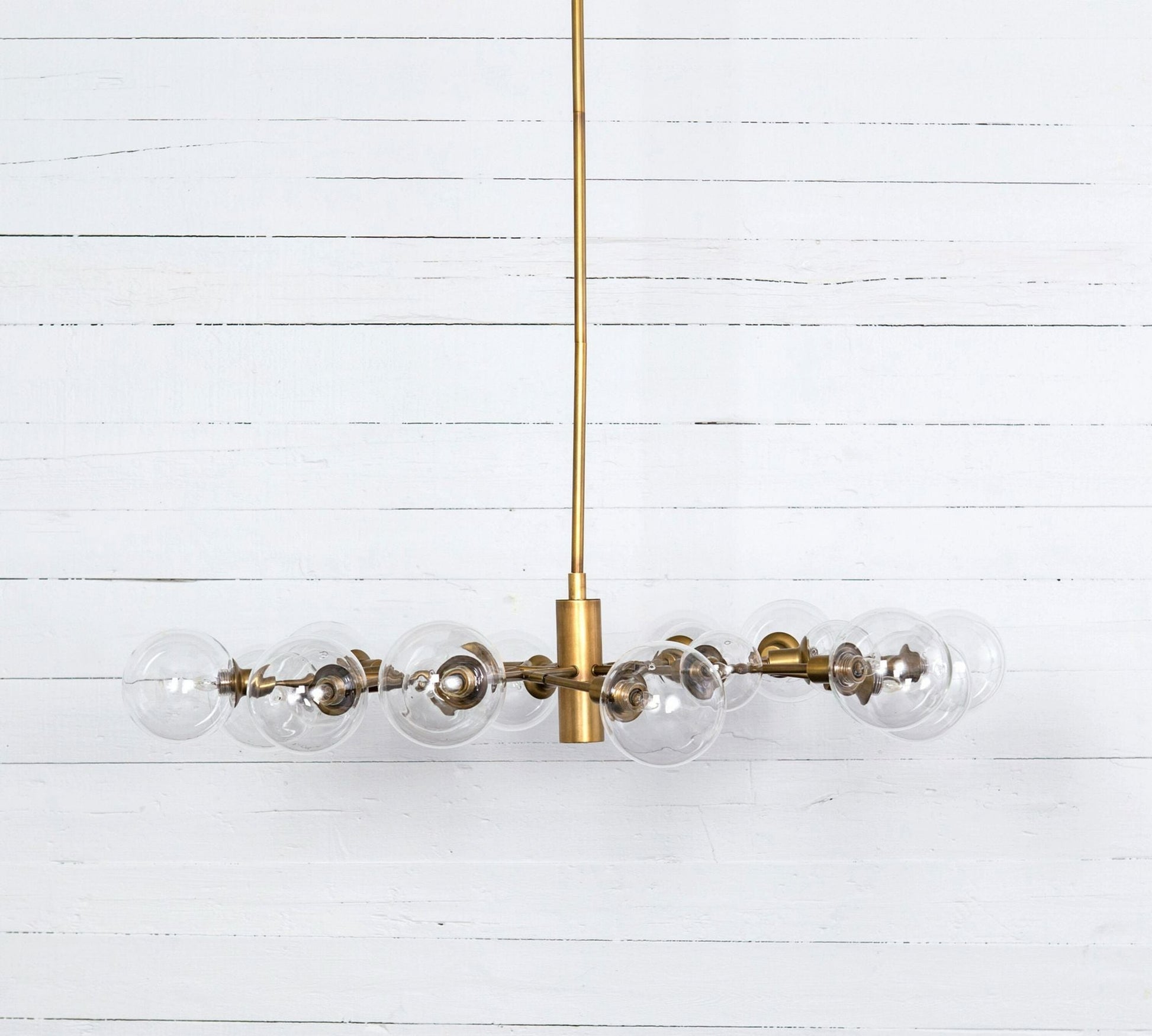Birchmont Hand - Blown Glass Chandelier 48" - Lightings Menu