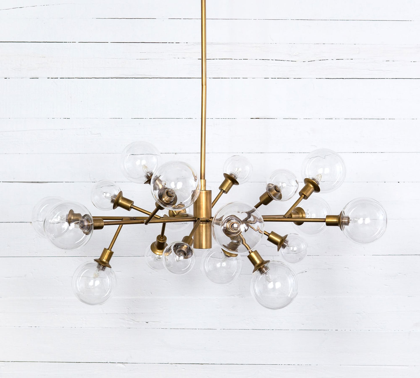 Birchmont Hand - Blown Glass Chandelier 48" - Lightings Menu