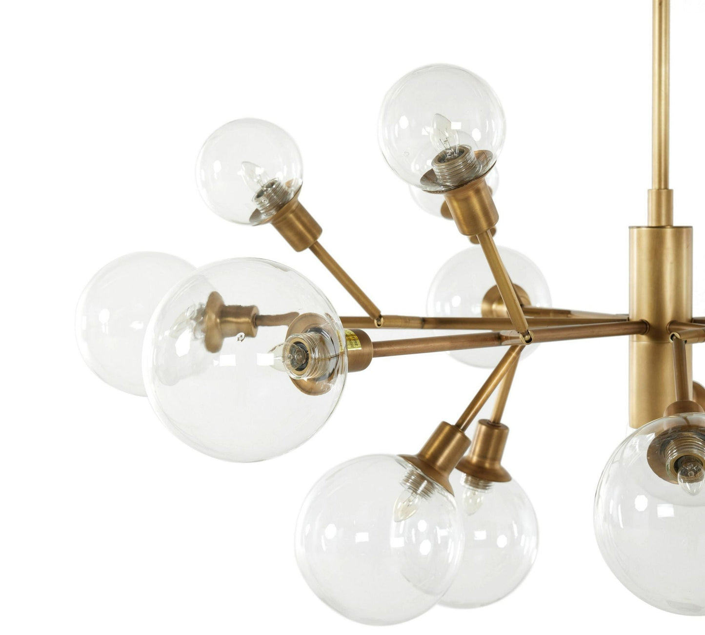 Birchmont Hand - Blown Glass Chandelier 48" - Lightings Menu