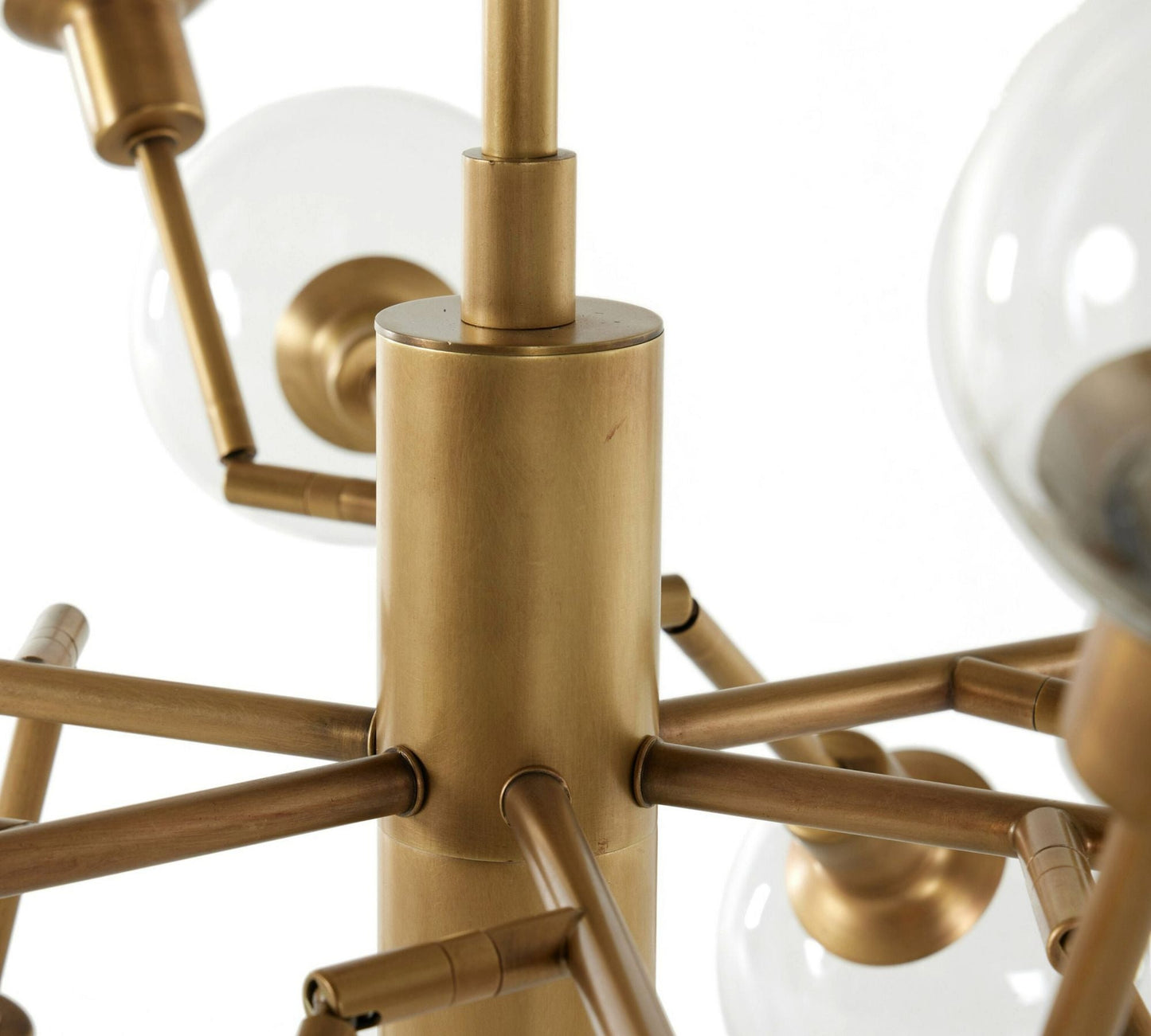 Birchmont Hand - Blown Glass Chandelier 48" - Lightings Menu