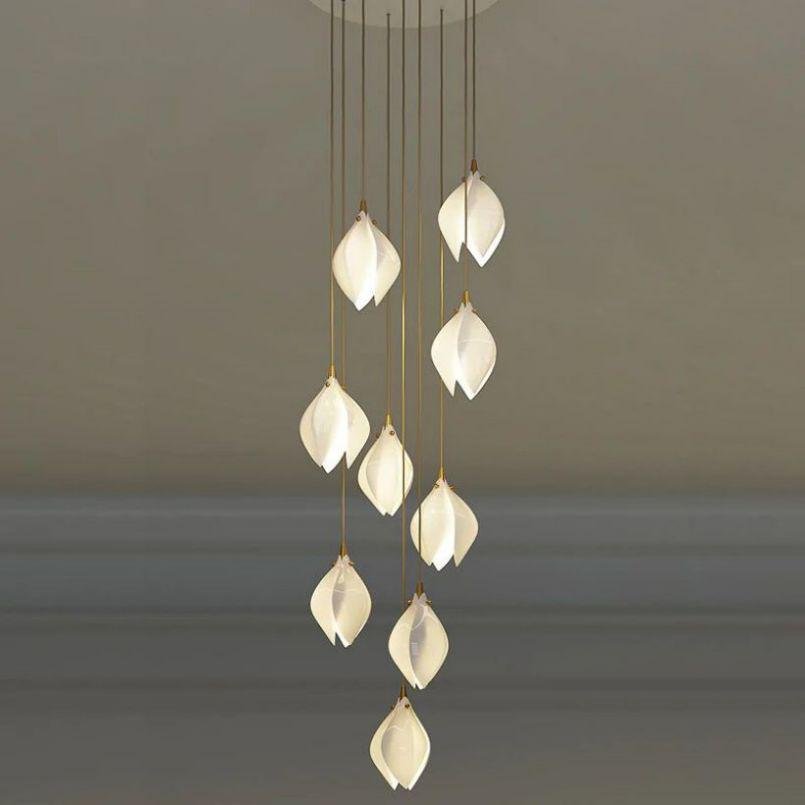 Bloom Ceramic Chandelier - Lightings Menu