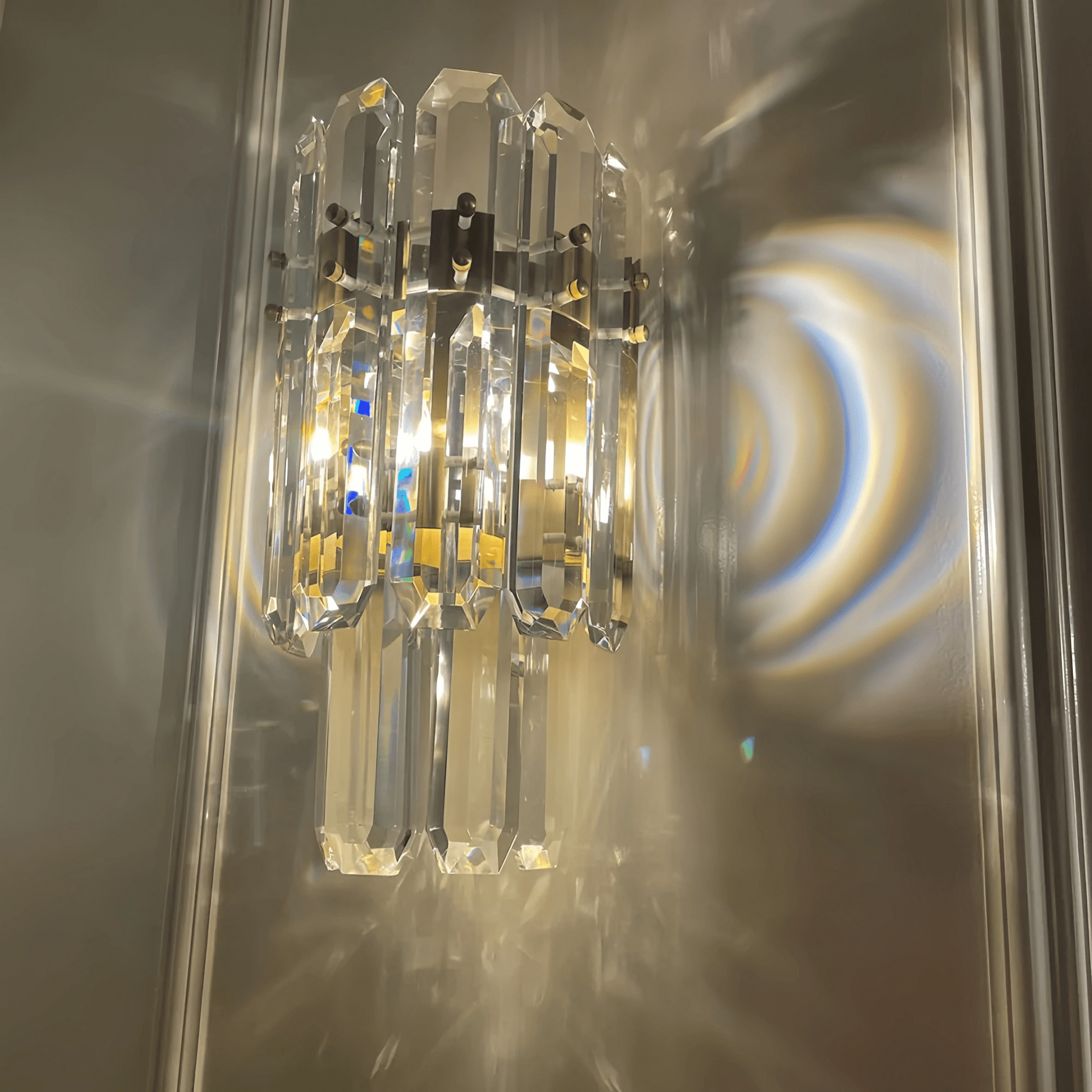 Bonington Crystal Wall Sconce - Lightings Menu