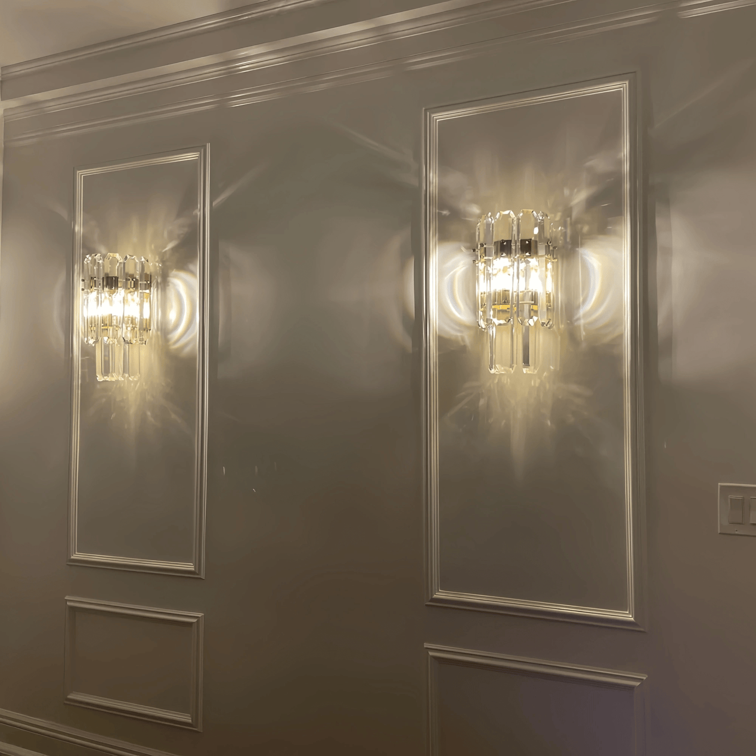 Bonington Crystal Wall Sconce - Lightings Menu