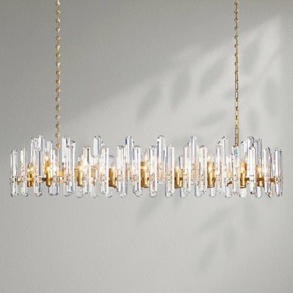 Bonington Rectangular chandelier - Lightings Menu