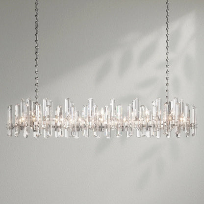 Bonington Rectangular chandelier - Lightings Menu