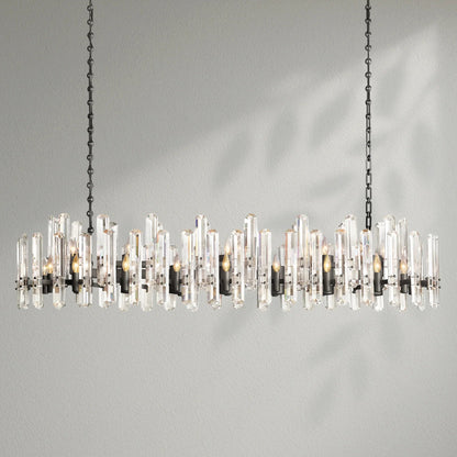 Bonington Rectangular chandelier - Lightings Menu