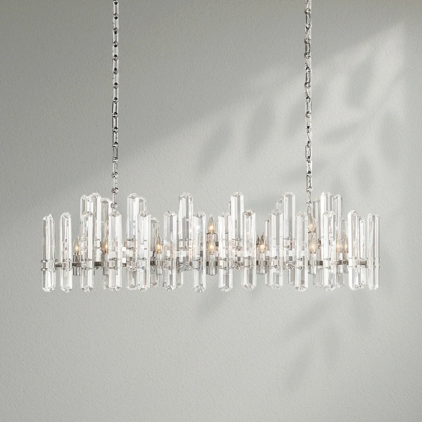 Bonington Rectangular chandelier - Lightings Menu