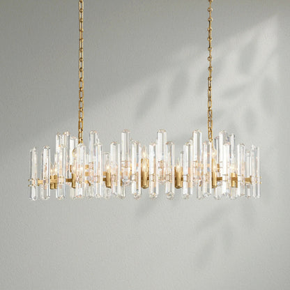 Bonington Rectangular chandelier - Lightings Menu