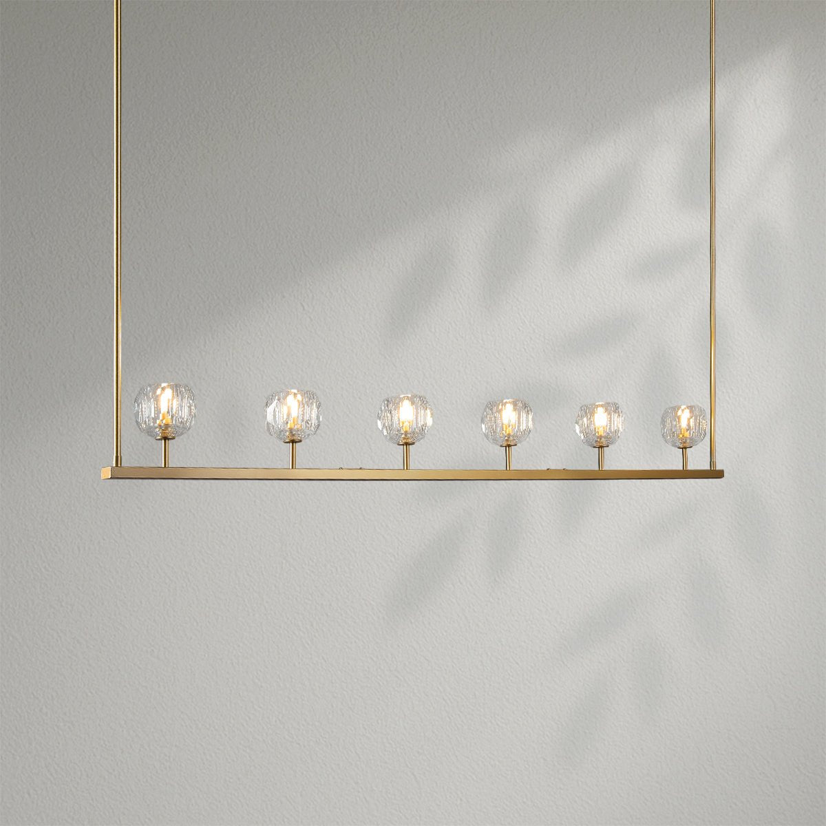 Boule Do Crystal Ball Linear Chandelier - Lightings Menu