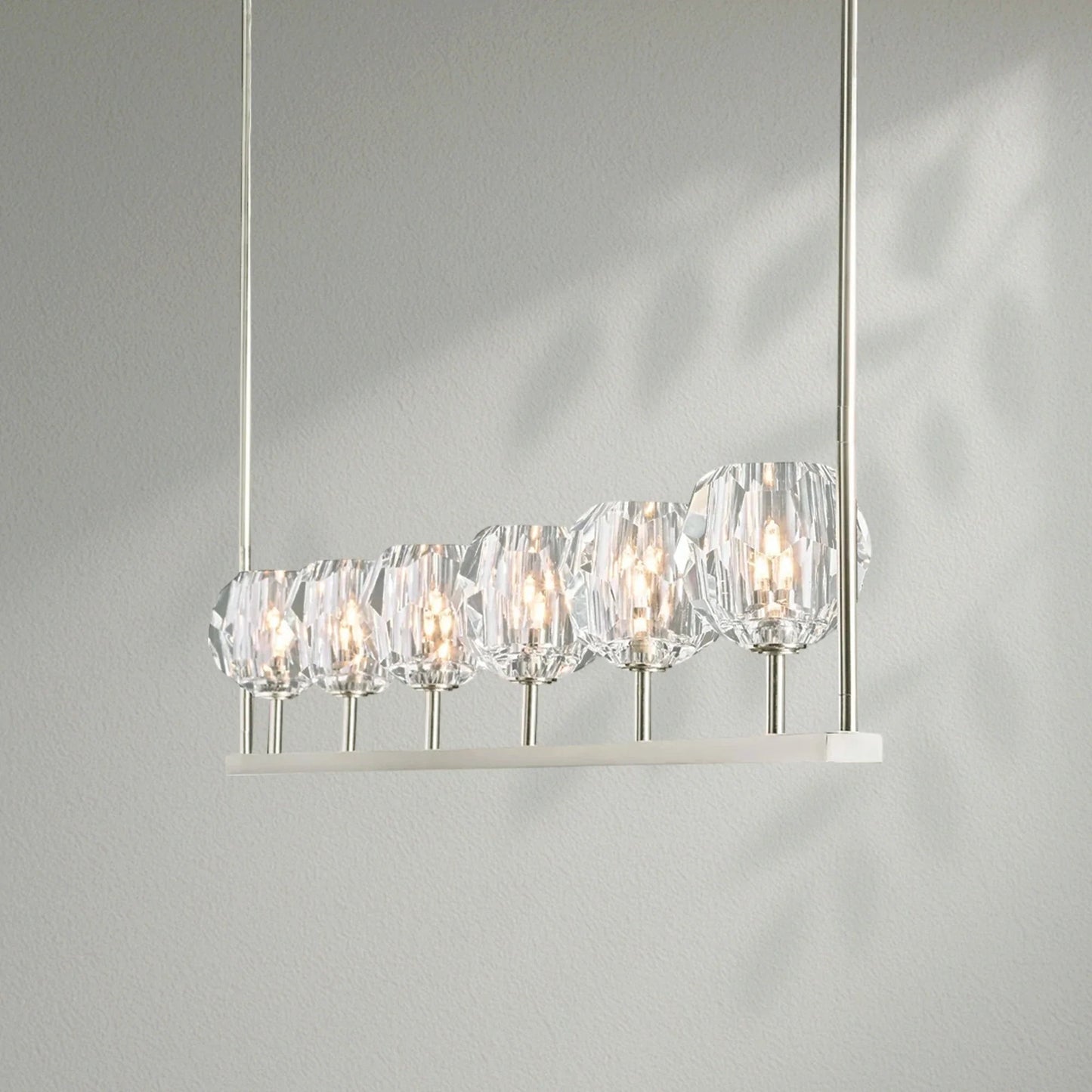 Boule Do Crystal Ball Linear Chandelier - Lightings Menu