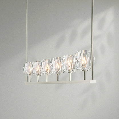 Boule Do Crystal Ball Linear Chandelier - Lightings Menu