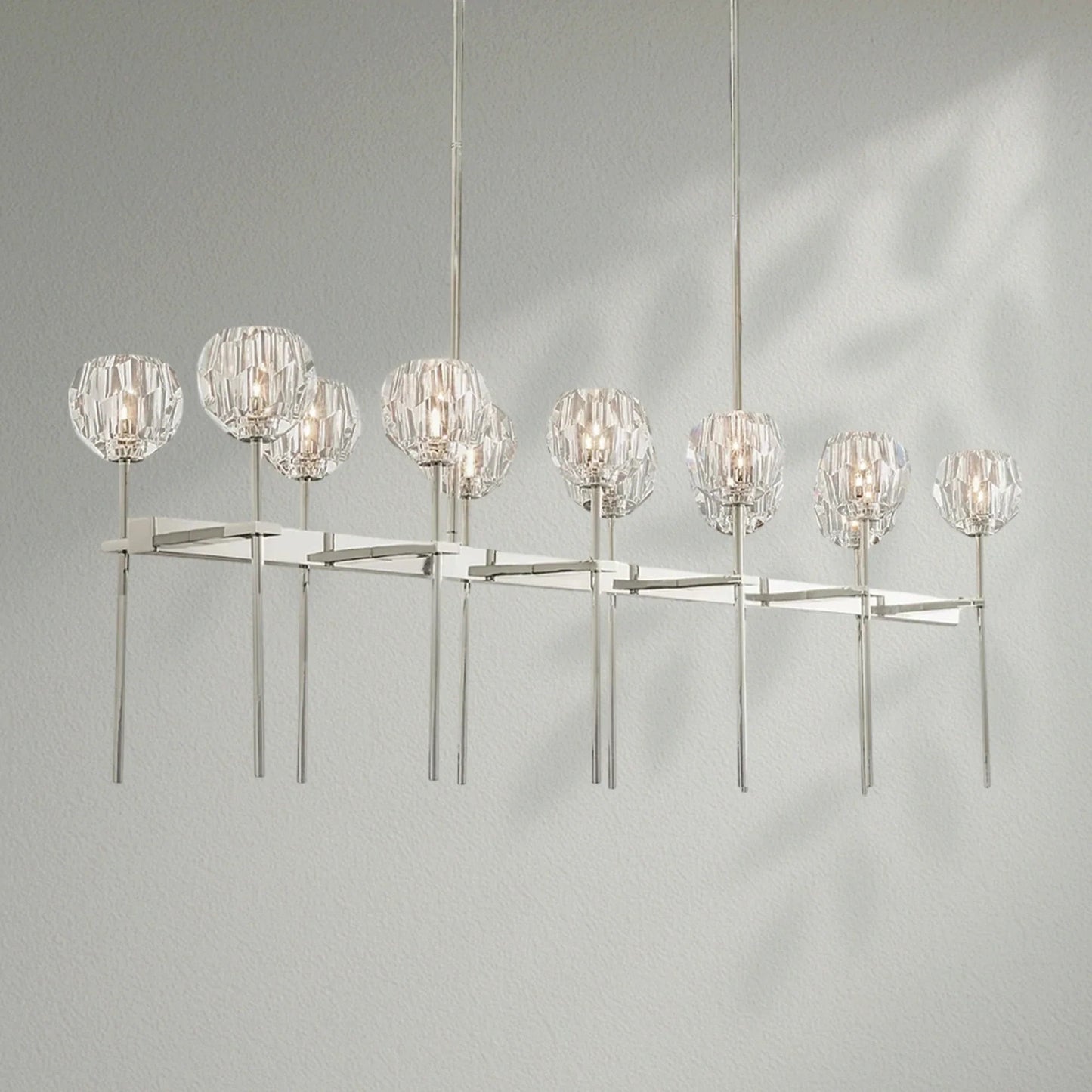 Boule Do Crystal Ball Linear Chandelier - Lightings Menu