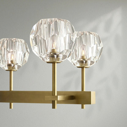 Boule Do Crystal Ball Linear Chandelier - Lightings Menu