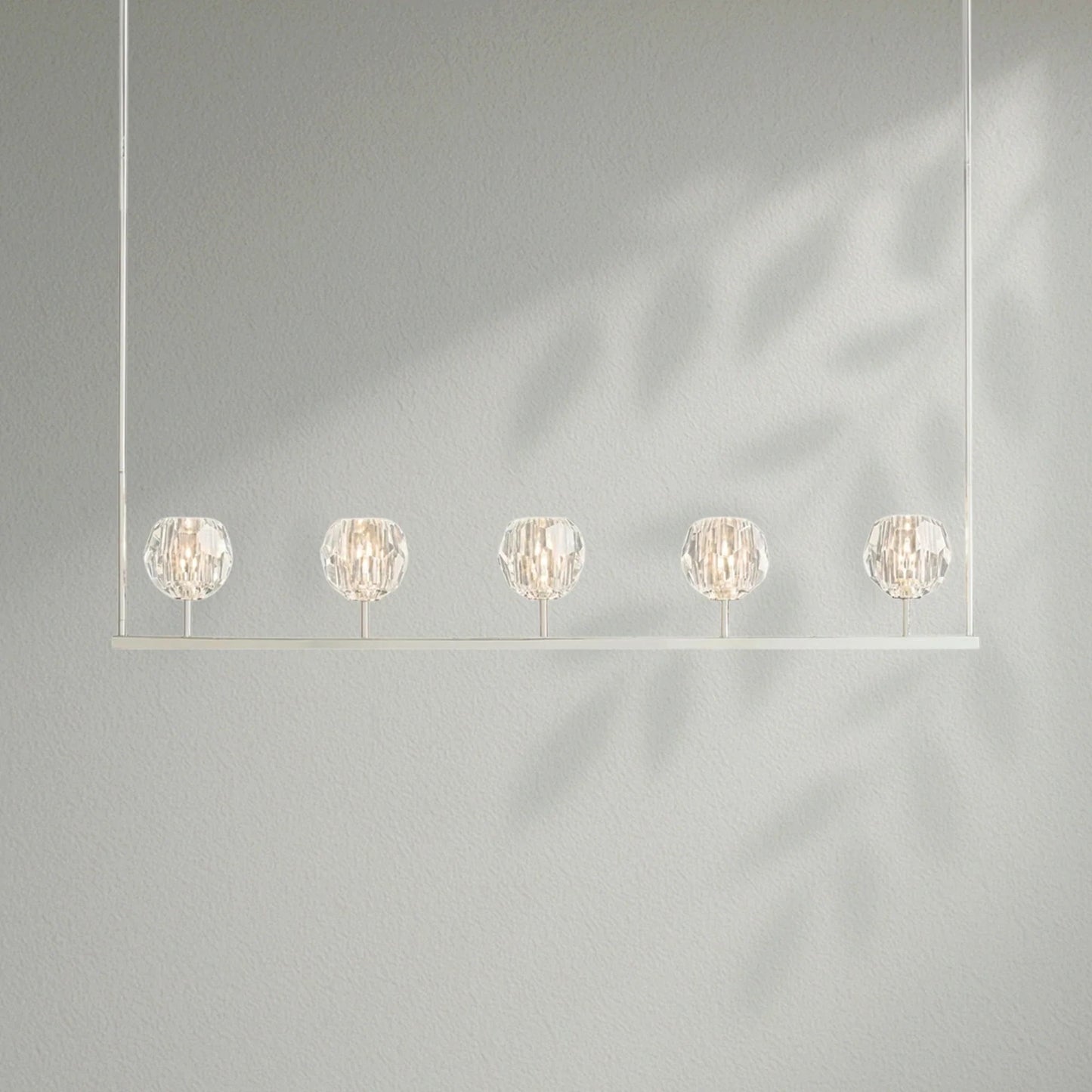 Boule Do Crystal Ball Linear Chandelier - Lightings Menu