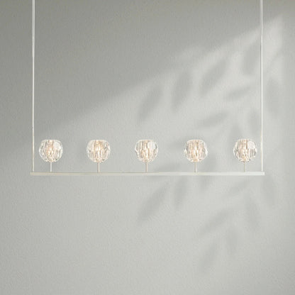 Boule Do Crystal Ball Linear Chandelier - Lightings Menu