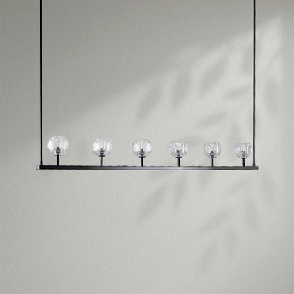 Boule Do Crystal Ball Linear Chandelier - Lightings Menu