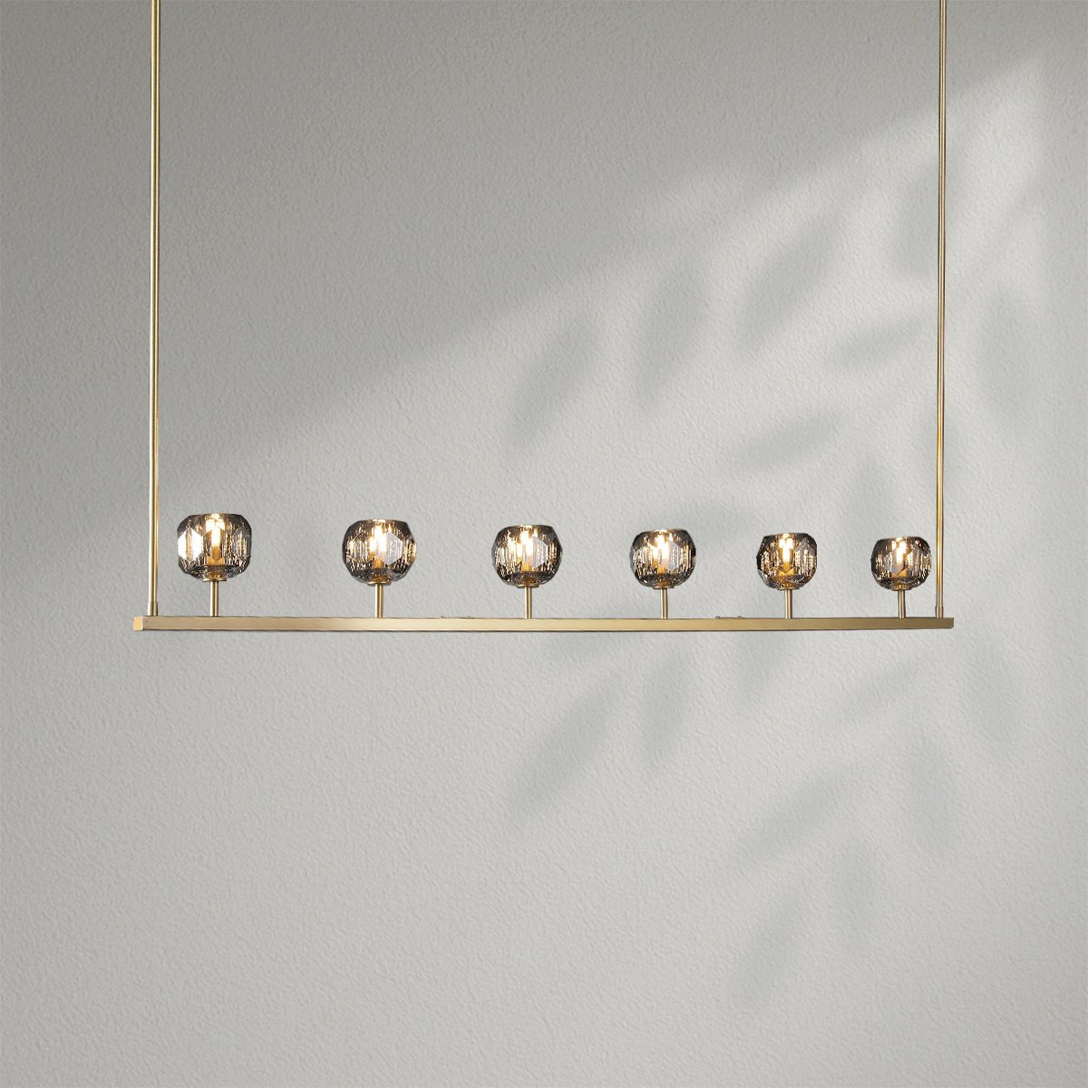 Boule Do Crystal Ball Linear Chandelier - Lightings Menu