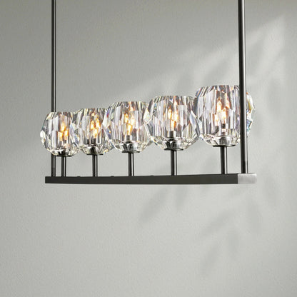 Boule Do Crystal Ball Linear Chandelier - Lightings Menu