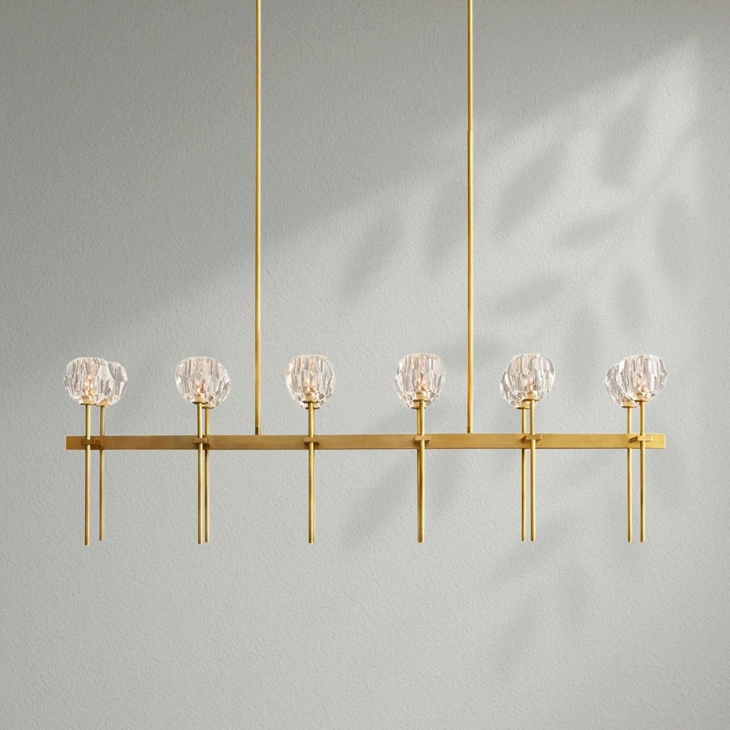 Boule Do Crystal Ball Linear Chandelier - Lightings Menu