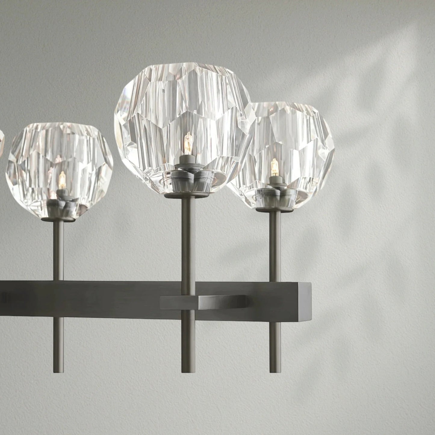 Boule Do Crystal Ball Linear Chandelier - Lightings Menu