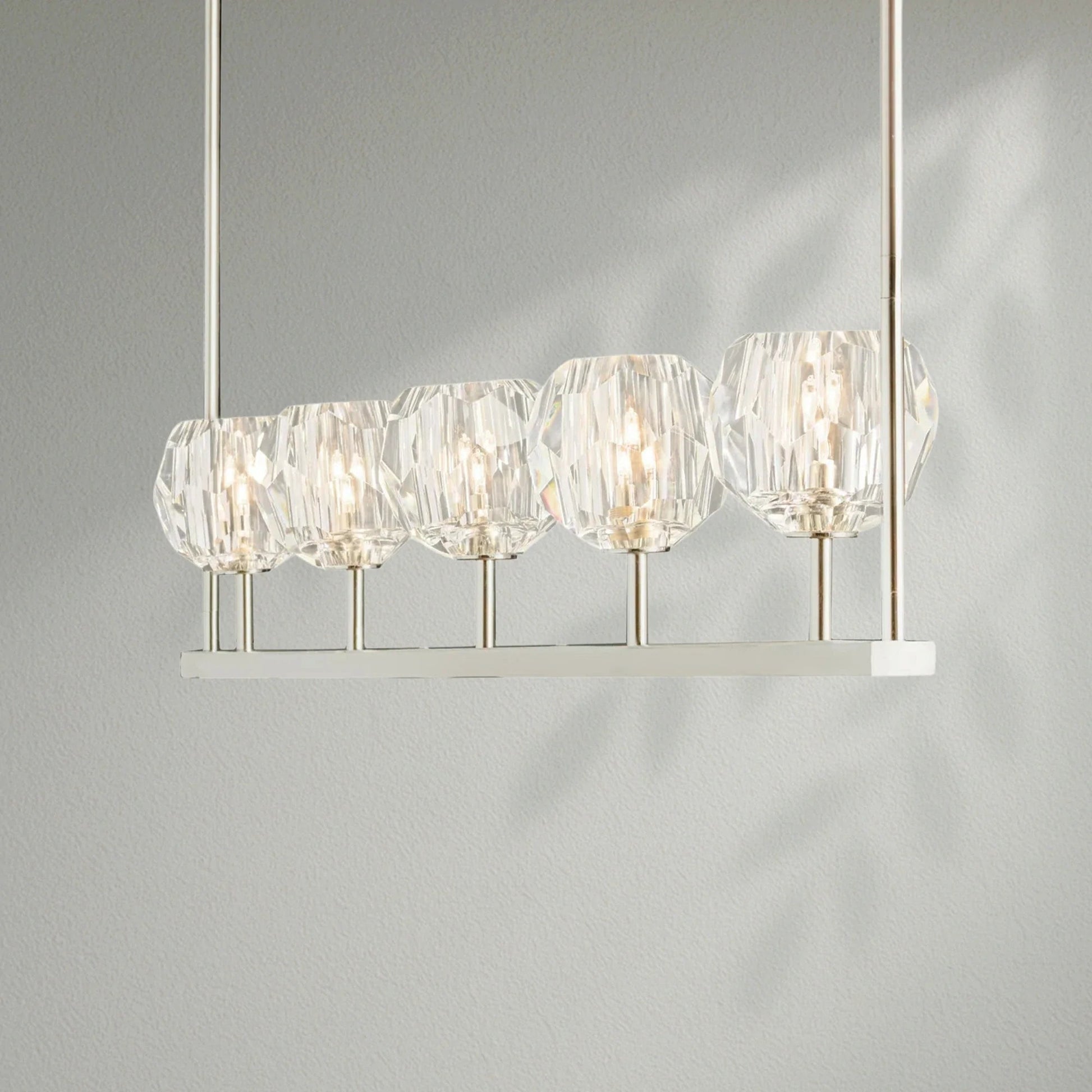 Boule Do Crystal Ball Linear Chandelier - Lightings Menu