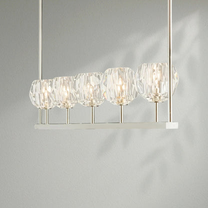 Boule Do Crystal Ball Linear Chandelier - Lightings Menu