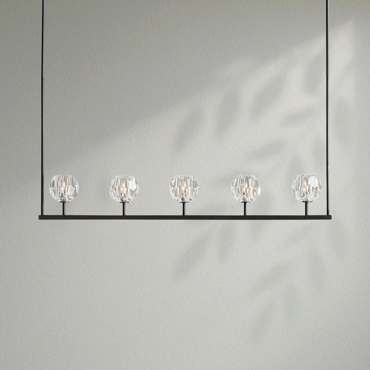Boule Do Crystal Ball Linear Chandelier - Lightings Menu