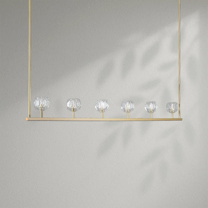 Boule Do Crystal Ball Linear Chandelier - Lightings Menu