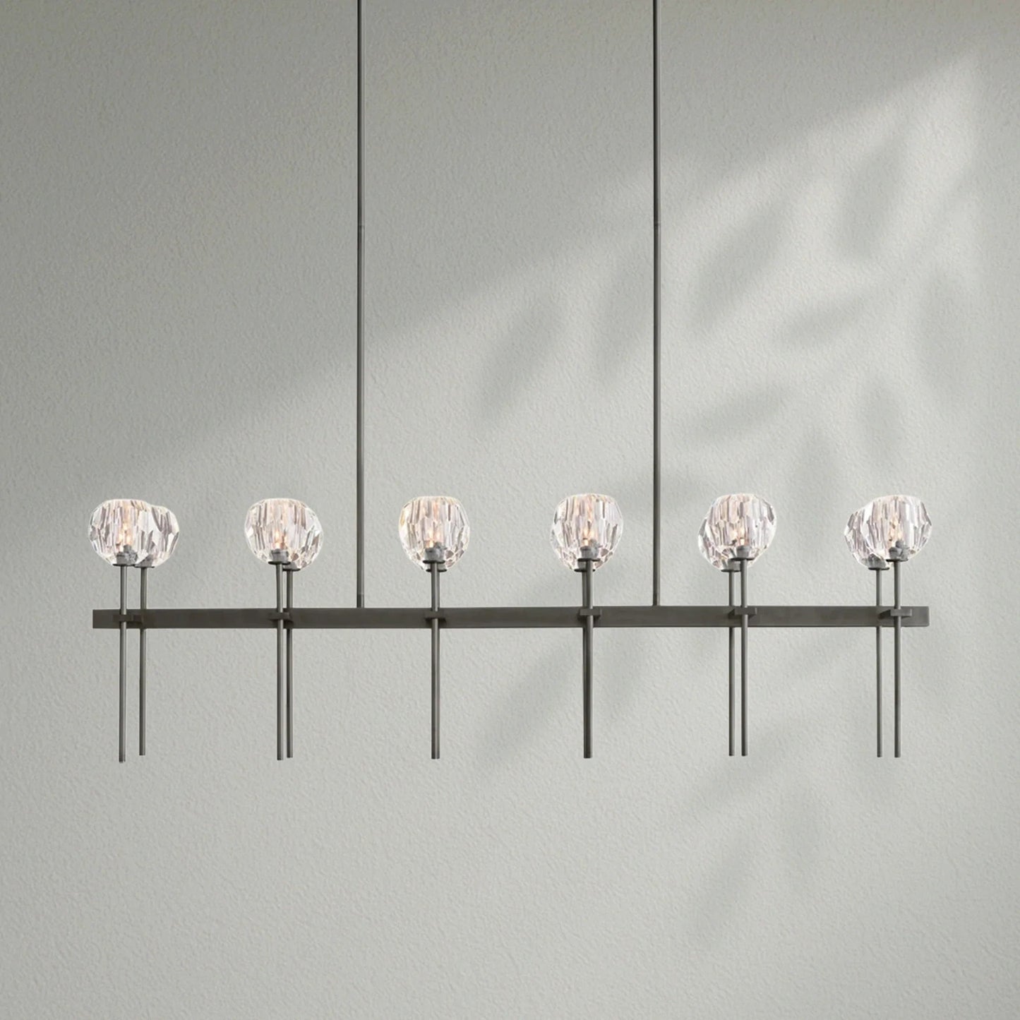 Boule Do Crystal Ball Linear Chandelier - Lightings Menu