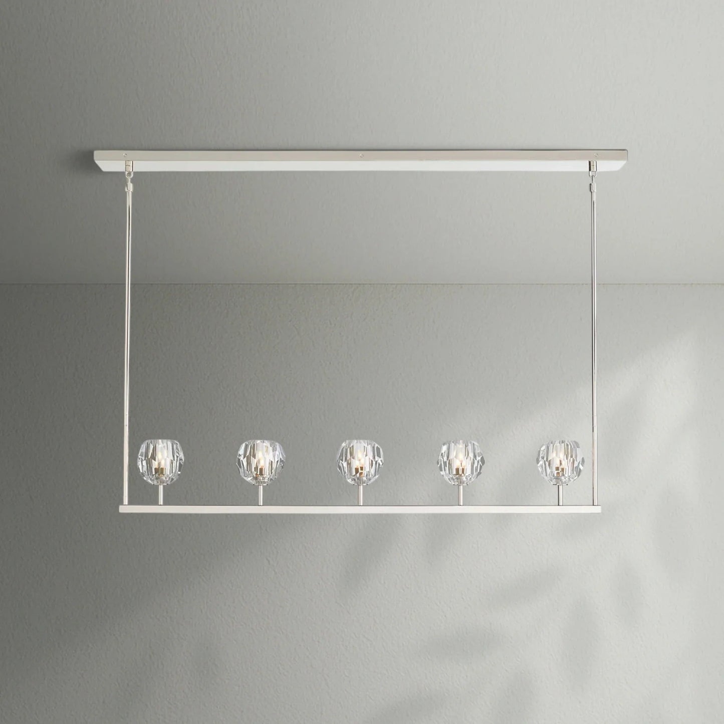 Boule Do Crystal Ball Linear Chandelier - Lightings Menu