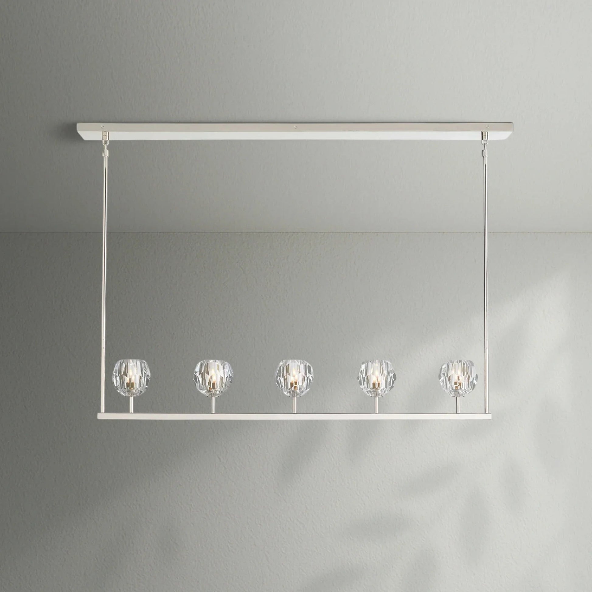 Boule Do Crystal Ball Linear Chandelier - Lightings Menu